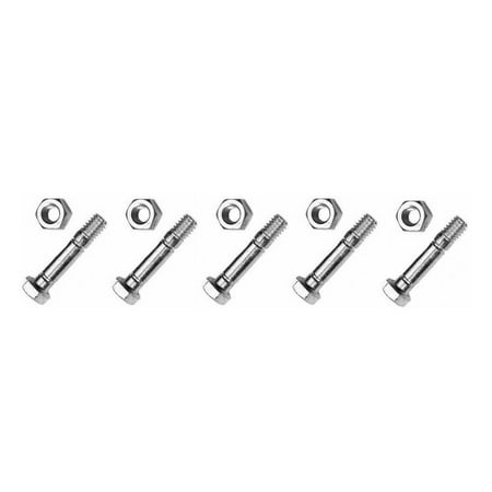 

The ROP Shop | (5) Shear Pins & Bolts for Craftsman 88289 Stens 780-043 Rotary 8627 Snowblowers
