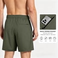 thumbnail image 6 of Pepypepy Quick-Dry Gym Shorts for Men with Zipper Pocket, Athletic Workout Shorts, Size S-XXL, 6 of 6