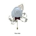 thumbnail image 3 of fastboy Cloth Versatile Wedding Brooch Add Classy And Sophisticated Touch To Any Look Flower Brooch Benbai 1Set, 3 of 6