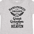 thumbnail image 4 of Inktastic Handpicked for Earth by My Great Grandpa in Heaven Boys or Girls Toddler T-Shirt, 4 of 5