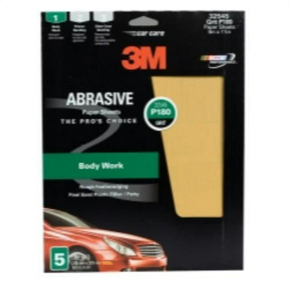 3m 32545 Production Resinite 9" X 11" Gold Sheet - 5 Sheets Per Pack