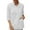 White, variant on UAMVSH Women 3/4 Sleeve Shirts Button down Cotton Linen Dressy Tops with Pockets Casual Lightweight Collared Work Blouses(X-Large,White)