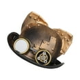 thumbnail image 2 of Vintage Style Steampunk Top Hat Halloween Costumes Decor brim Vintage Accessory, 2 of 9