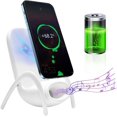 thumbnail image 1 of ZOUSSIQI Mini Chair Wireless Fast Charger Multifunctional Phone Holder, Portable Mini Chair Wireless Charger, Fast Charging Station Amplifier Mobile Phone Holder Stand Desktop Decoration CA919-46469, 1 of 6
