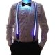 thumbnail image 1 of CHAO Tirantes luminosos azules para hombre, cinturón Led ajustable para adultos, camisa Tendi perfecta para festivales de música, 1 of 3