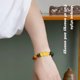 thumbnail image 5 of Pulsera Feng Shui Pulsera de obsidiana dorada natural Pulsera Pixiu que cambia de color, 5 of 6