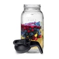 thumbnail image 2 of 64Oz Glass Pitcher with Lid Wide Mouth Jar Leak-Proof Water Jug, for Water, Juice, Milk, Tea, Iced Coffee, and Drinks, 2 of 9