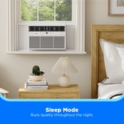 Midea 10,000 BTU Window Air Conditioner, Comfortsense Remote, Wi-Fi and Alexa Compatible, Cools Up to 450 Sq Ft, White