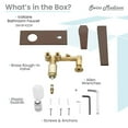 thumbnail image 3 of Voltaire Single-Handle, Wall-Mount, Bathroom Faucet in Oil Rubbed Bronze, 3 of 11