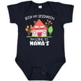 thumbnail image 3 of Inktastic Book My Reservation I'm Going to Nana's- House Boys or Girls Baby Bodysuit, 3 of 5
