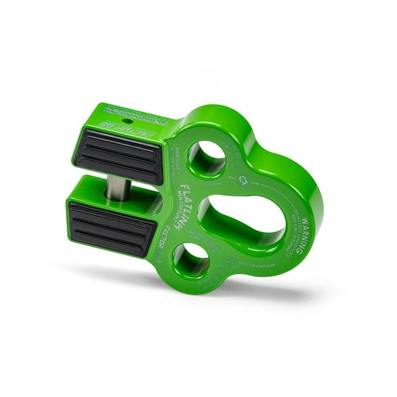 Factor 55 FlatLink Multimount Foldable Winch Shackle Green 00225-08