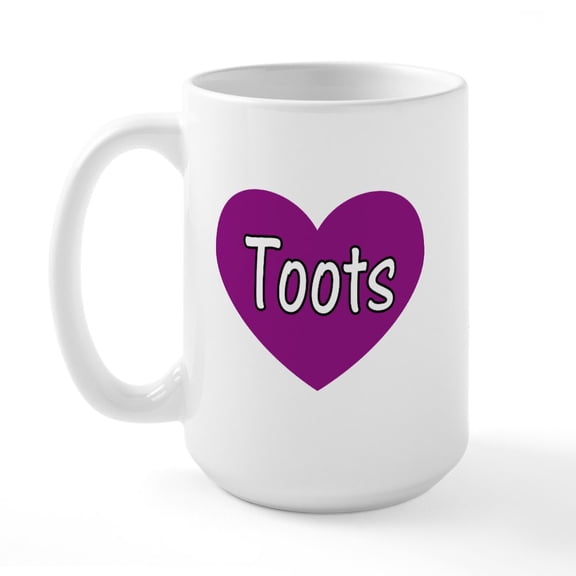 CafePress - Toots Large Mug - 15 oz Ceramic Large White Novelty Mug