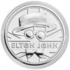 2021 BR Silver Music Legends Elton John 1 oz Coin
