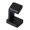 thumbnail image 1 of Expositor de relojes compacto, accesorio decorativo, estable, para guardar regalos, soporte individual para relojes inteligentes, ideal para encimeras Negro, 1 of 10