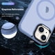 thumbnail image 4 of Funda TEKKU Matte Style para iPhone 15 PLUS Trans Azul compatible con MagSafe, 4 of 7