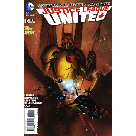 Justice League United #8 VF ; DC Comic Book