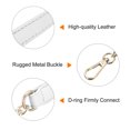 thumbnail image 3 of Unique Bargains Purse Leather Iron Flat Chain Strap White Gold 1000x10x3mm, 3 of 6