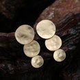 thumbnail image 3 of Laklulu Pendientes de mujer con hebilla geométrica en oro mate y plata, pendientes colgantes Vintage para mujer, 3 of 5
