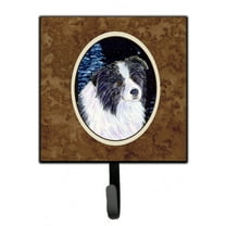 Carolines Treasures SS8558SH4 Starry Night Border Collie Leash or Key Holder 7Hx4.25W multicolor