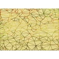 thumbnail image 1 of Ahgly Company Indoor Rectangle Patterned Sun Yellow Area Rugs, 3' x 5', 1 of 6
