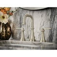 thumbnail image 6 of Moen TS44102BN Colinet Two Handle Widespread Bathroom Sink Faucet in Brushed Nickel, 6 of 7