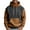 Coffee, variant on Men’s Pullover Hoodie Long Sleeve Drawstring Hooded Sweatshirt Kangaroo Pocket Casual Loose Fit Top Dark Gray 2XL