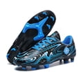 thumbnail image 2 of Boys Girls Soccer Shoes Non-slip Football Boots Cleats Grass Soccer Sneakers 2kr158, 2 of 6