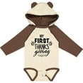 thumbnail image 3 of Inktastic My 1st Thanksgiving Boys or Girls Long Sleeve Baby Bodysuit, 3 of 5