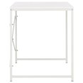 thumbnail image 3 of vidaXL Computer Desk White 120x60x70 cm, 3 of 5