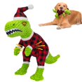 thumbnail image 1 of Peluche Navideño para Perros Chongqile Dinosaurio con Sonido Squeaky, 1 of 6