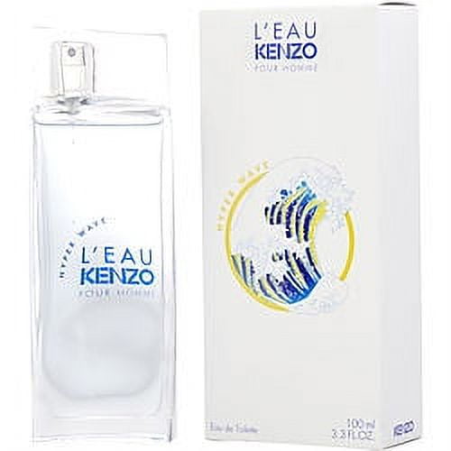 Kenzo Men's L'eau Hyper Wave EDT Spray 3.4 oz Fragrances 3274872407268