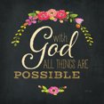 thumbnail image 3 of Gango Home Decor Contemporary She Had Faith & All Things are Possible by Marla Rae (Ready to Hang); Two 12x12in Distressed Framed Prints, 3 of 5