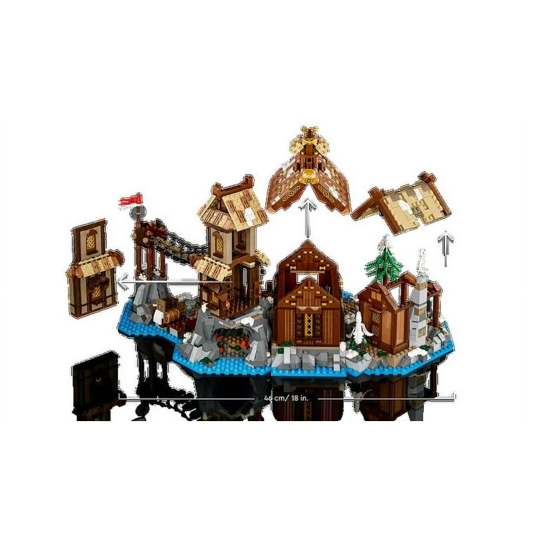 LEGO Ideas Viking Village 21343 - Walmart.com