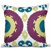 Simply Daisy 16" x 16" Boho Geometric Print Pillow