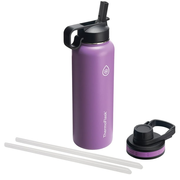 Botella de agua con aislamiento térmico de acero inoxidable de 1,2 L