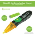 Greenlee GT16 Adjustable NonContact Voltage Detector, 5V 1000V AC
