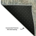 thumbnail image 5 of Addison Rugs Mayfield Premium Machine Washable Transitional Geometric Putty Rectangle Rug, 3' x 5', 5 of 7