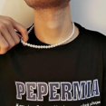thumbnail image 2 of 2022 nueva moda imitación perla para hombre collar simple clásico ancho 6/8 Aespa Afortunado Sencillez, 2 of 2