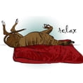 thumbnail image 2 of CafePress - Relax Greyhound -  Round Wood Ornament 4", 2 of 2