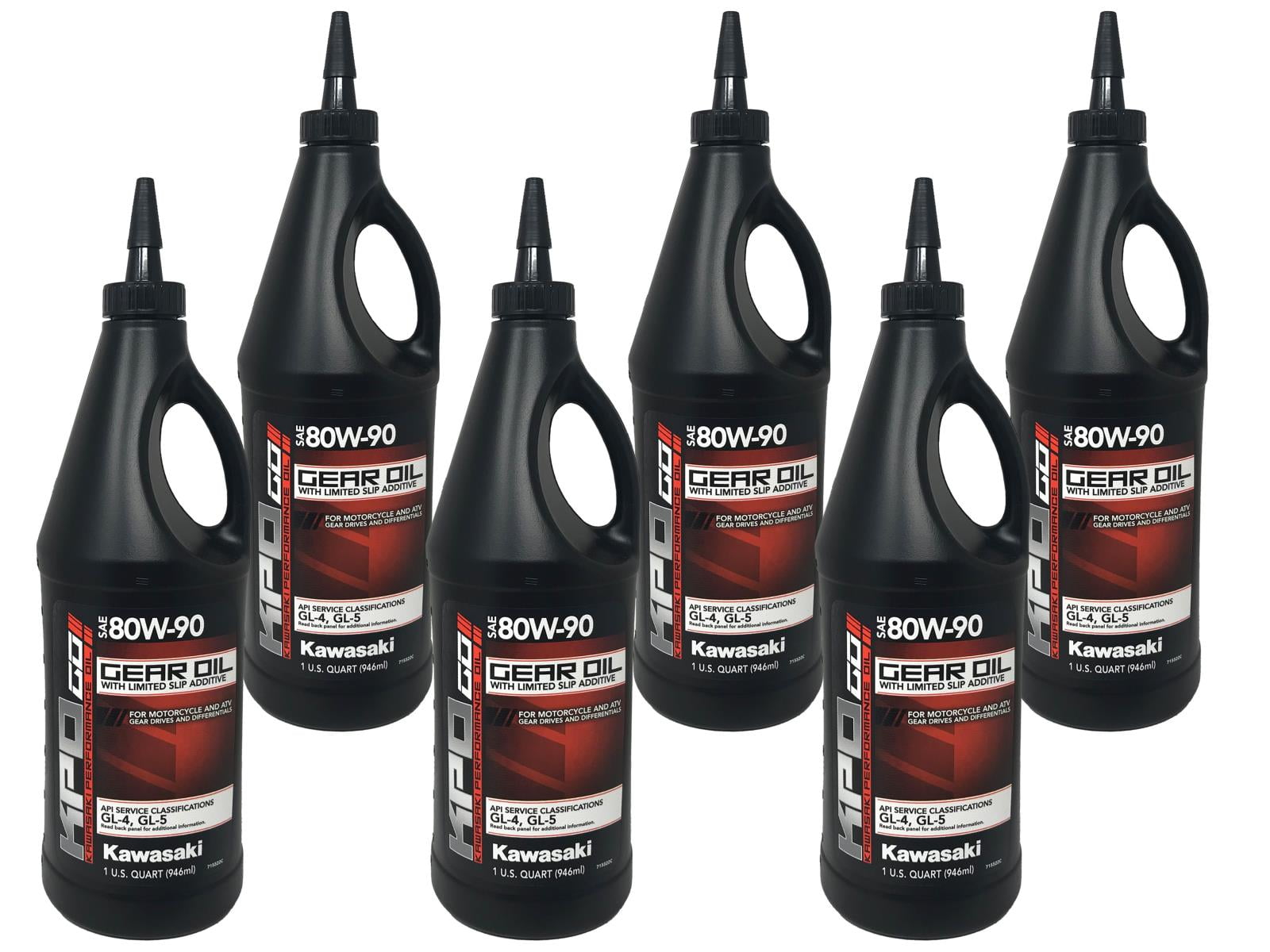 Kawasaki OEM KPO Gear Oil with Limited Slip Quart K6103G10301Q 6