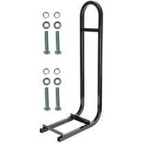 Huskey Golf Cart Rear Seat Safety Grab Bar -Shaped Hand Rail for EZGO TXT/RXV Models, One Solid Piece with Mounting Hardware…