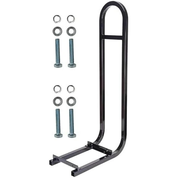 Huskey Golf Cart Rear Seat Safety Grab Bar -Shaped Hand Rail for EZGO TXT/RXV Models, One Solid Piece with Mounting Hardware…