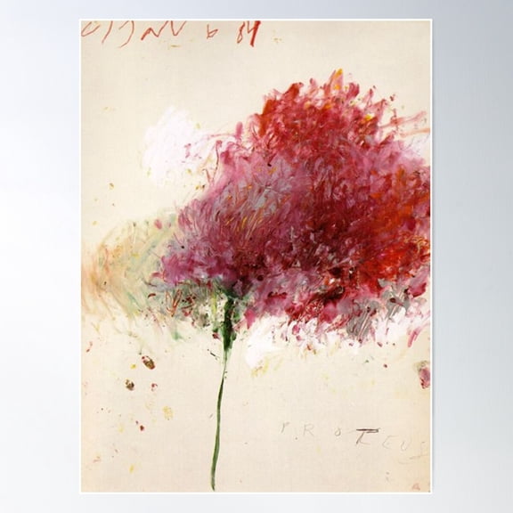 Cy Twombly, Art Poster Wall Art, Modern Wall Decor For Living Room Bedroom, 8x12 UNFRAMED