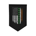 thumbnail image 6 of Irish America Flag Garden Flag Vertical Double Sided Yard Outdoor Decoration 12.5 x 18 Inch Fillet, 6 of 7