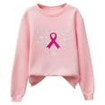 thumbnail image 4 of Aboser Womens Spread the Hope Sweatshirts Breast Cancer Awareness Shirts Pink Ribbon Graphic Fleece Fall Tops Support Fight Cancer Pullover, 4 of 6