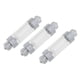 thumbnail image 1 of de burbujas de aluminio CO2 de 3 piezas con regulador de difusor de CO2 de válvula de retención integrada - Cabezal doble jinwen Contador de burbujas de aluminio, 1 of 8