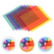 thumbnail image 2 of 28 hojas de celofán de colores, hojas de celofán transparentes, materiales de arte en celofán, envoltura de celofán, papel de celofán multicolor, 2 of 7