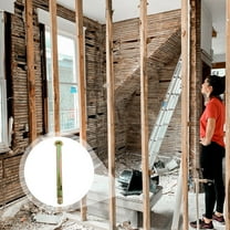 LEORX 4Pcs Wall Concrete Brick Anchor Carbon Steel 5.89X0.86X0.86in for Bridge Construction