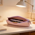 thumbnail image 7 of Under $1 Pencil Case, Minimalist Faux Leather Large Capacity Stationery Pouch, Sleek Zipper Pen Bag for College Office by PALIFEUR, 7 of 7