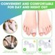 thumbnail image 5 of 8Pcs Toe Separators for Overlapping Toes, Silicone Big Toe Straighteners for Bent Gel Spacers to Correct Your Hammer Toe Dividers Bunions Pain Relieve Spreaders for Men Women(S＋L), 5 of 5